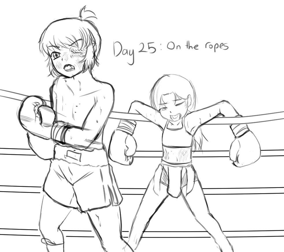 #fightober
#fightober2025

Day 25: On the ropes

Yae was a tough opponent for Bertrand.