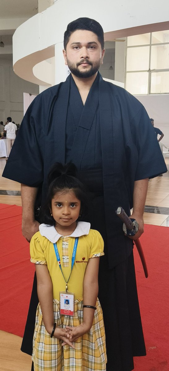 samudrala4all's tweet photo. Heartfelt moments from the Hyderabad Japan Festival as Ohara Ikebana unfolds in serene winter whisper. @meridianschool2, Kukatpally student, Samudrala Isha, A family’s pride and nature’s calm in bloom, joined the Hyderabad Chapter’s Hana-isho showcase at the State Art Gallery, https://t.co/XxH28sKXJM