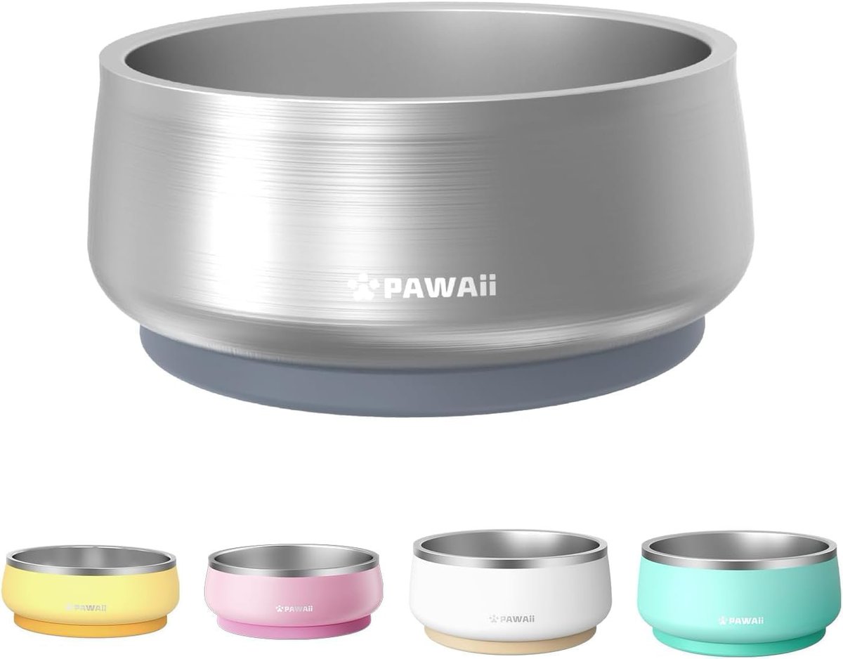 PrimePicks_US's tweet image. Pawaii Stainless Steel Dog Bowl 68oz – durable, non-slip, insulated, now $27 (was $35.89, save 25%) #DogEssentials 

sovrn.co/1ftas69