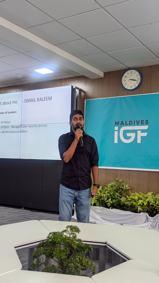Maldives IGF tweet media