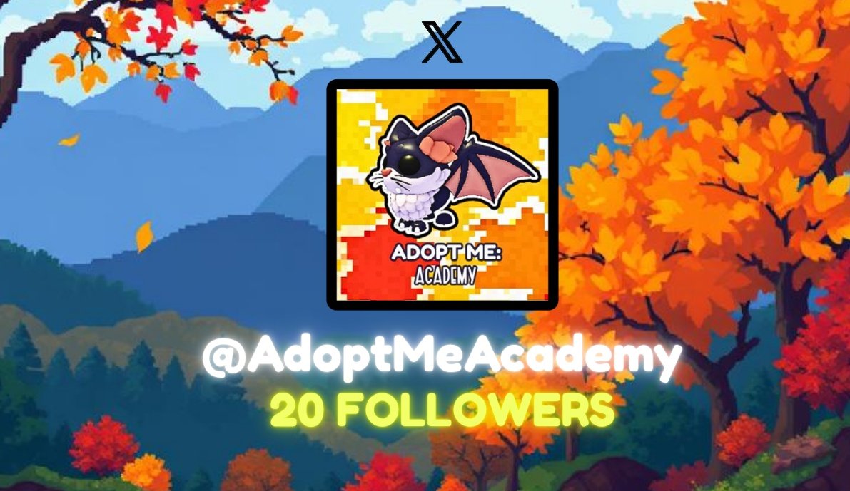 AdoptMeAcademy's tweet image. I don't even know how to say that...after like 18 hours after 10 followers goal we maked our next goal: 20 FOLLOWERS ❤️
Thank you so much guys, it means so much for me 👻!
NEXT GOAL: 30 🥅