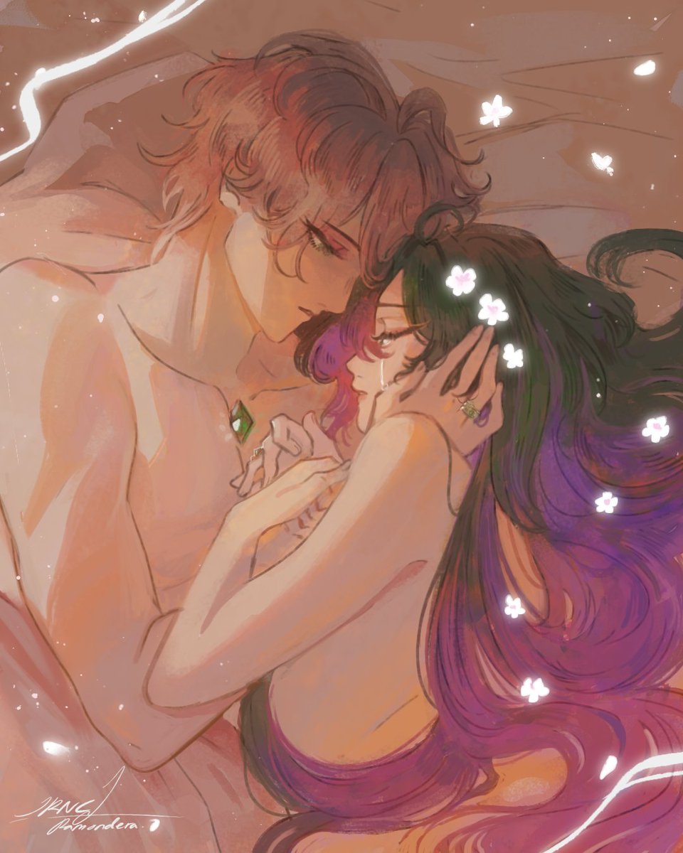 ✧🌱🪻✧
[夢]: #HaithamRia
(◕ Tarot Reading ◕⁠)

"Wisteria, do you know about the laws of humankind and their emotions?"

"Your tears do not disturb my peace. Instead, will you be willing to trust me more?"

🎨: Ramon
🔮: Diana

(more in reply)