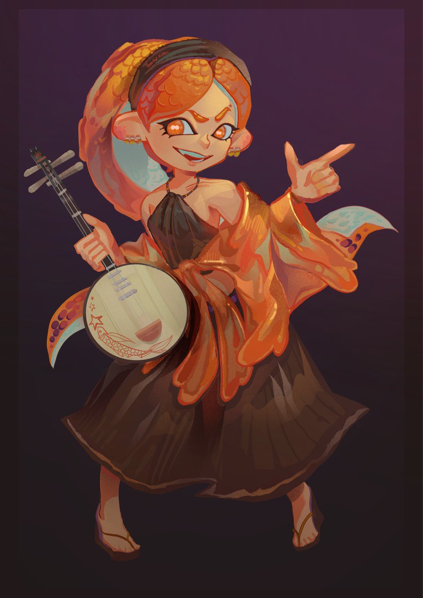 Splatoon idol OC 🐙
#splatoon #oc #art #illustration