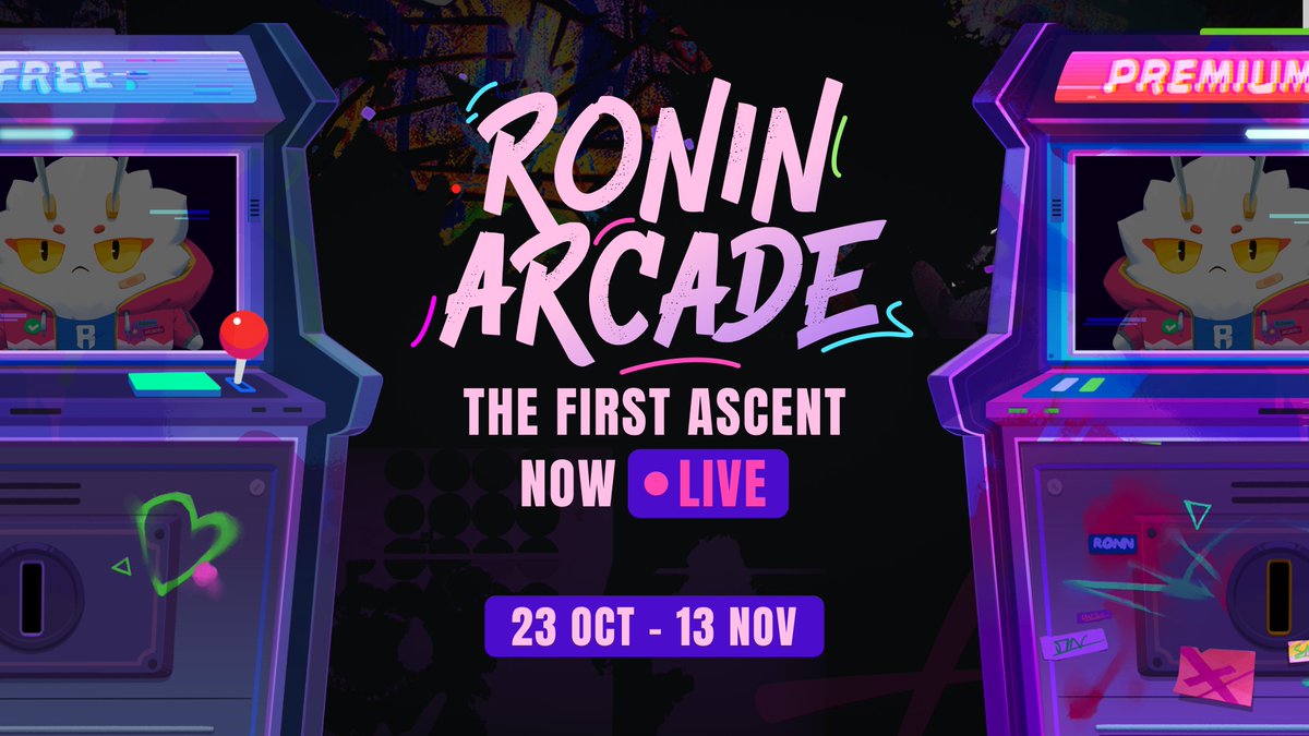 Ronin_Network's tweet image. If YOU purchase a Ronin Arcade Battle Pass before Monday, October 27 @ 9PM PH…

…you&apos;ll be entered into the early-bird raffle!

• 5 Cambria Cores
• 1 CS:GO knife

Want in on the raffle?

There’s still time to pick up a Battle Pass here 👇

🔗 : wallet.roninchain.com/app/ronin-arca…