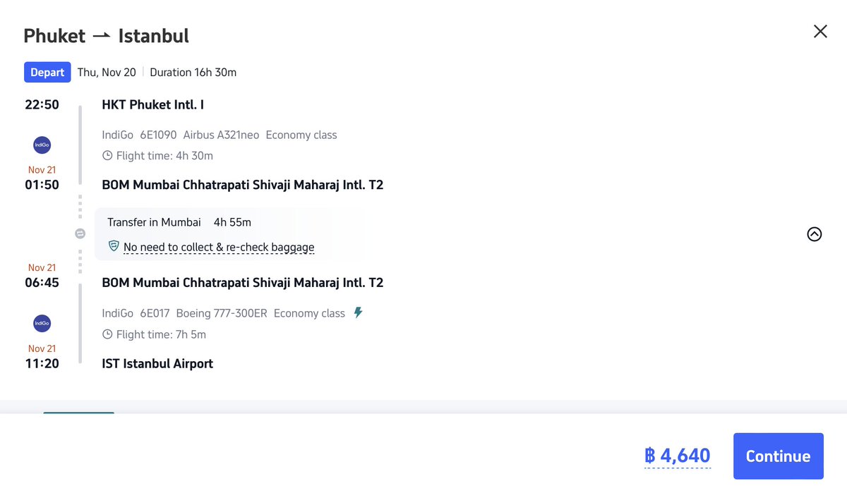 GoFlyTH's tweet image. ภูเก็ต - อีสตันบูล  One way 4,500 บ้าไปแล้ว ได้กระเป๋าโหลด 30 kgs ด้วยนะ  แรงมากกก 

ไปตำๆ trip.com/t/kedl5SEk0S2