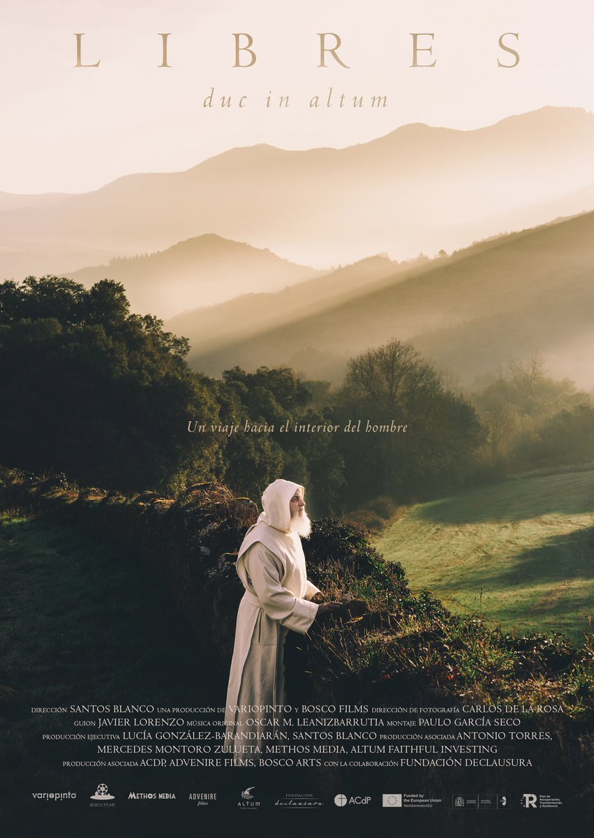 A raíz de "Los domingos", este documental en el que monjes y monjas de clausura cuentan su experiencia vocacional que les llevó a aislarse del mundo por su fe. No todas las historias son igual de interesantes o reveladoras, pero si os atrae el tema o ver monasterios... (Movistar)