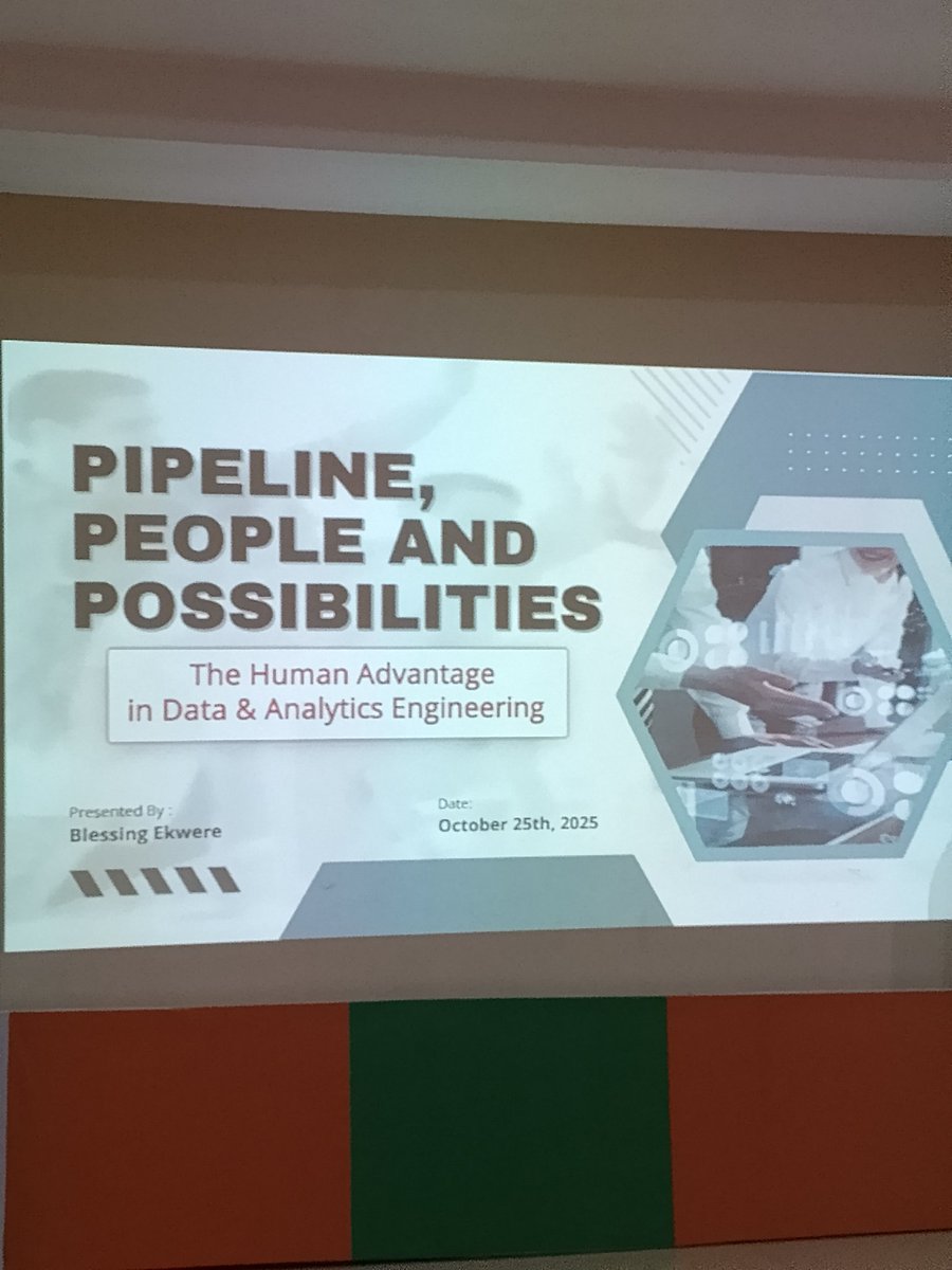 Praecious_Akpan's tweet photo. Wow! This is my first time and it's so interesting!
Learning, Connecting and Building Healthy Relationships 🥰💙
Thank you so much, @IbomData
and the sponsors.
#ibomdataconnect #ibomdatacommunity https://t.co/lfWvbPcrHD