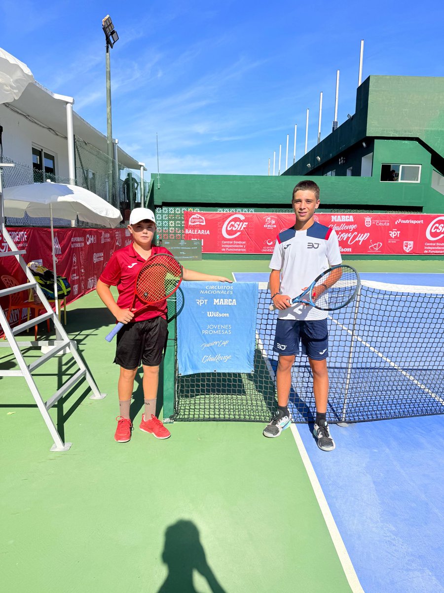 📣MÁSTER NACIONAL RPT MARCA JUNIOR CUP CIUDAD DE CEUTA-CSIF: Continuamos la jornada de semifinales con el  enfrentamiento Sub-14 masculino  entre Álvaro Herranz y Iván Villas <a href="/YasinHarrus/">Yasin Harrus</a> <a href="/JordiTamayo1/">Jordi Tamayo</a> <a href="/luismediero/">Luis Mediero</a> <a href="/rptenis/">RPTenis</a> <a href="/RFETenis/">Tenis España</a> <a href="/GobiernodeCeuta/">Gobierno de Ceuta</a> <a href="/icdceuta/">ICD - Instituto Ceutí de Deportes</a> <a href="/CSIFCeuta/">CSI.F Ceuta</a>