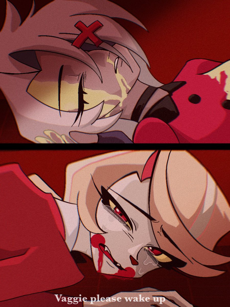 Gravity聞いてからチャギー不穏で描いた絵
 #HazbinHotel #chaggie
