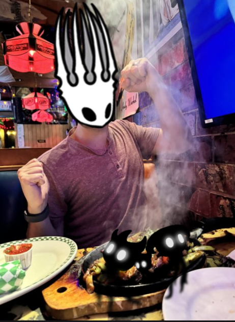 When the knight comes out hollow