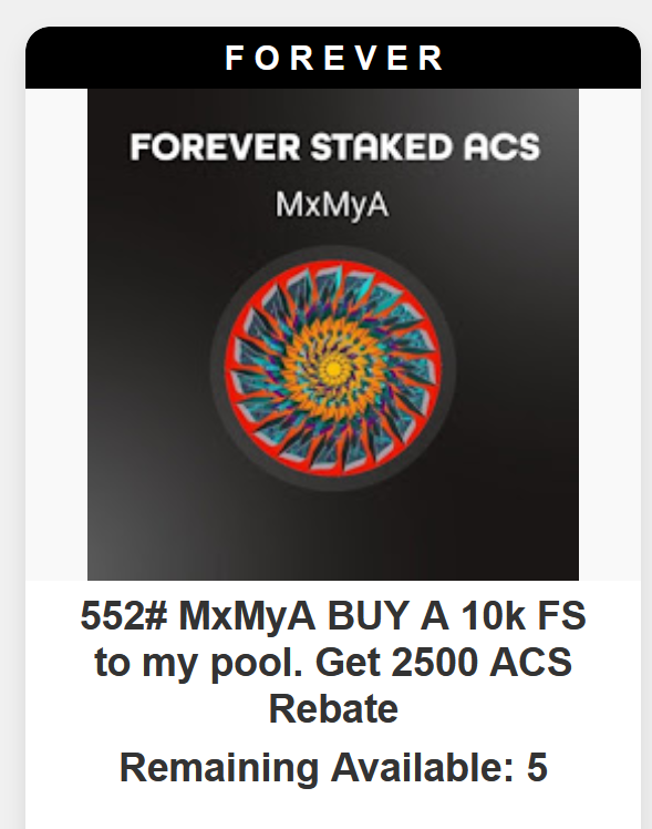 GM everyone!
New light and fluffy mission on <a href="/Access_Rewind/">Access Rewind</a> 

BUY A 10k FS to my pool. Get 2500 ACS Rebate

5 available
Let's go!

#apcreators #solana <a href="/solana/">Solana</a> <a href="/AccessProtocol/">Access Protocol</a>