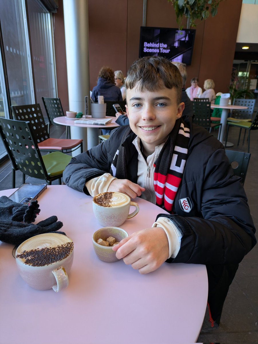 Always hopeful 🙏🏼 away trips are always special 🖤🤍 not that we'll see the pitch from 10,000ft up in the away end 😂 #COYW #FollowFulhamAway #FFC