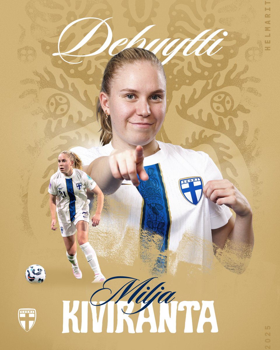 HelmaritFI's tweet photo. Onnea Helmarit-debyytistä Milja! 🦉👊
Nations Leaguen nousukarsintaottelu: 🇫🇮 v. 🇩🇰 24.10.2025
#Helmarit #MeOlemmeSuomi #UWNL #FINDEN https://t.co/Rnpl9PHqOA