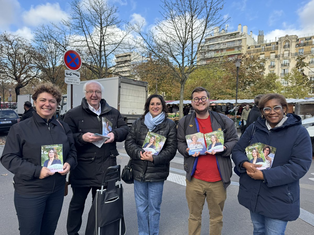 FloBrunetti's tweet image. ☀️ Toujours mobilisés dans la joie et la bonne humeur !
🗳️ En mars prochain, il faudra mettre deux bulletins dans les urnes : @datirachida pour Paris et @VMontandon pour #Paris12 !