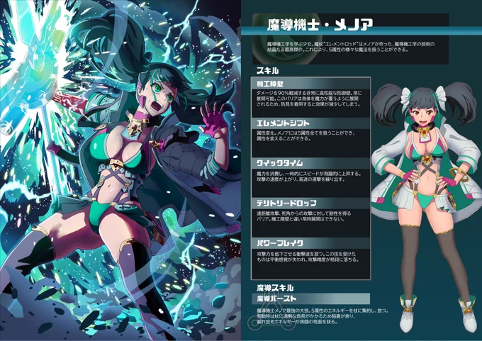 初めて同人誌作りました! タイトルは「エレメンタルワールド」!11/2のパズドラオンリーにて頒布します! 進化前、5属性、クリスマス、学園のメノアを描きました!(2枚目の画像参考) おまけで今まで描いたメノアイラストもまとめています #極限パズドラッシュ7