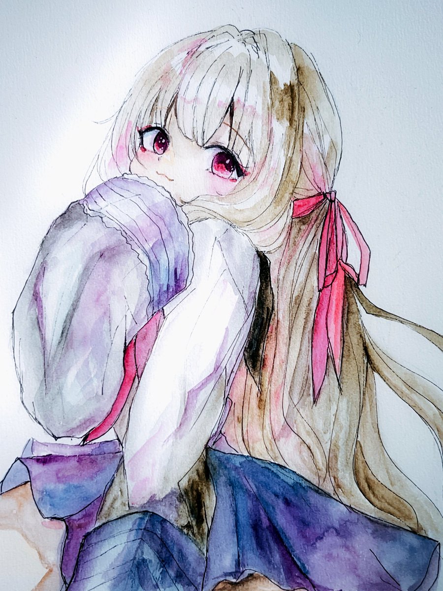 #イラスト #透明水彩 #アナログはいいぞ #絵描きさんと繋がりたい