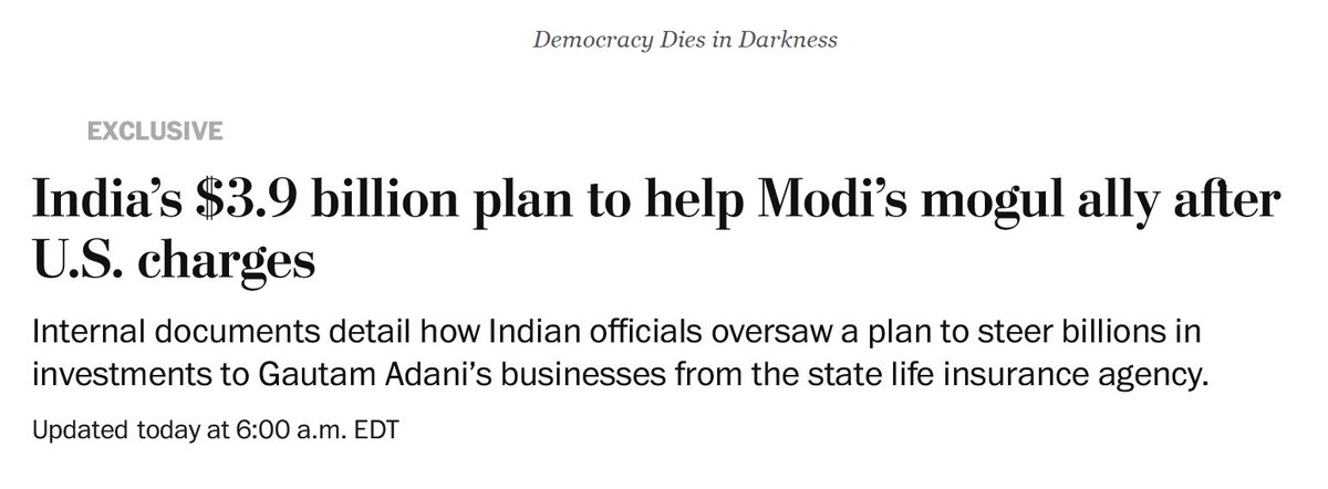 In a lighter vein, 2025 is a tough year to pick your favourite crony capitalist. Politicians and billionaires are on the same side.