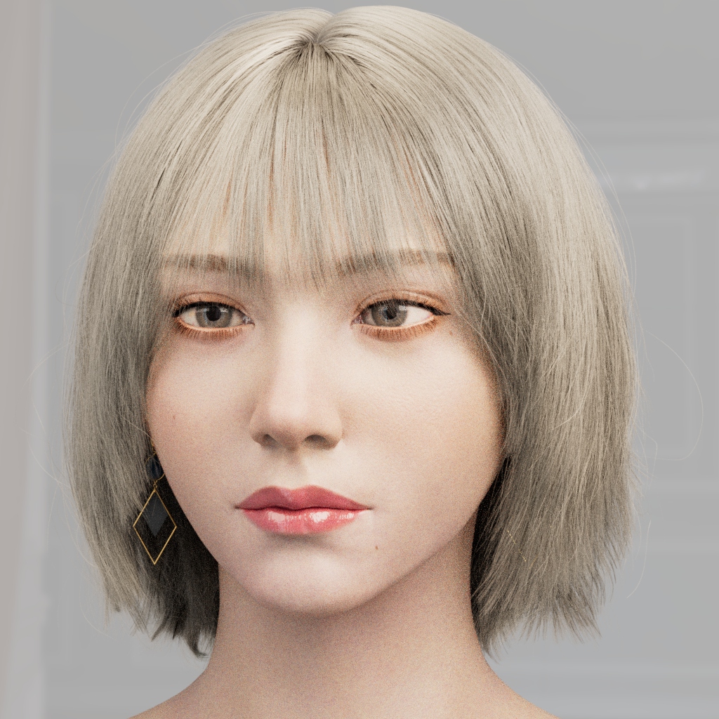 hair color
意外と地味なのが一番良かったりして

#3DCG #Maya