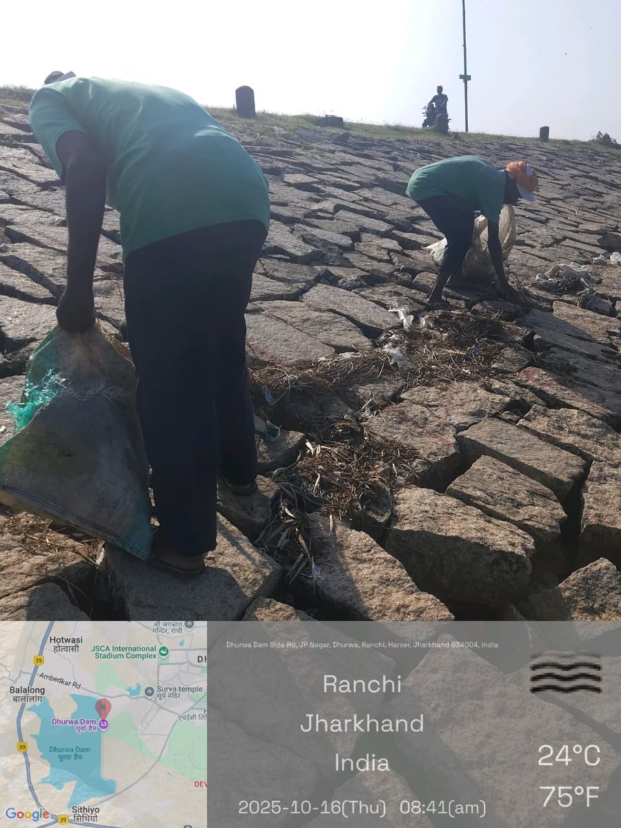 छठ महापर्व के मद्देनज़र रांची नगर निगम द्वारा शहर के सभी छठ घाटों में विशेष सफ़ाई अभियान चलाते हुए घाटों का कायाकल्प किया गया तथा श्रद्धालुओं को बेहतर सुविधाएँ प्रदान करने का प्रयास किया गया। इसी क्रम में धुर्वा डैम स्थित छठ घाट पर विशेष व्यवस्थाएँ की गई हैं, जिनमें सुरक्षा हेतु