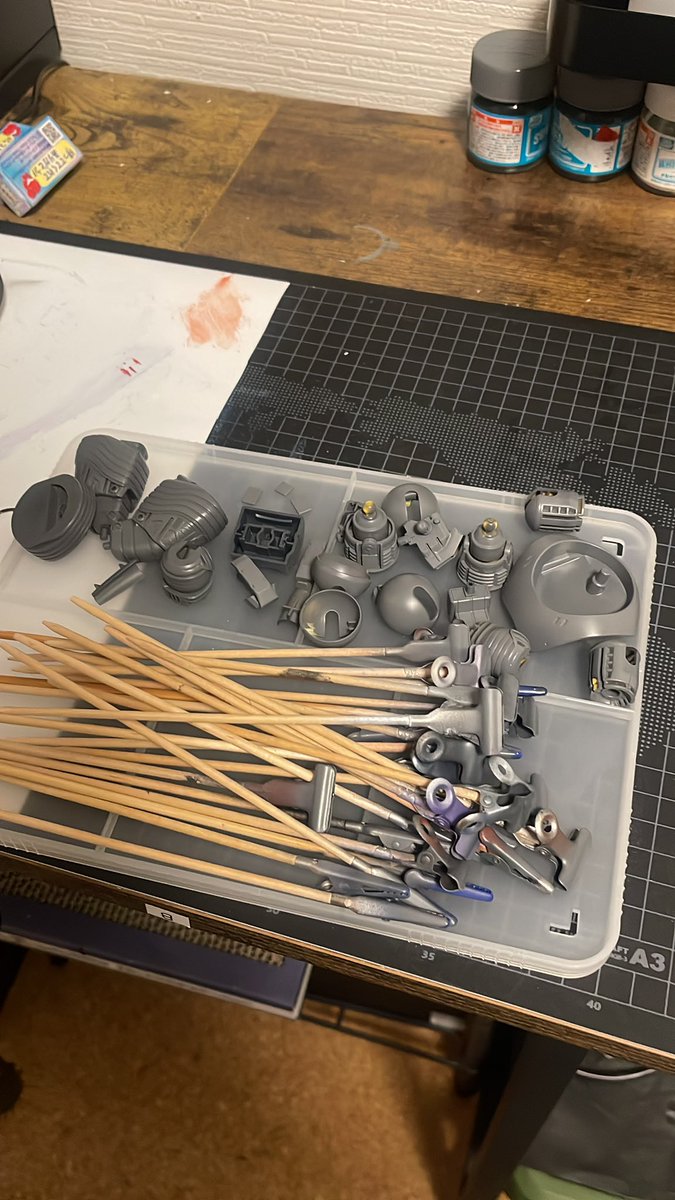 ramu_G0625's tweet image. さぁ❗️
塗装しようぜ❗️
#PROFIX  #NITROBOOTH  #RAYWOOD