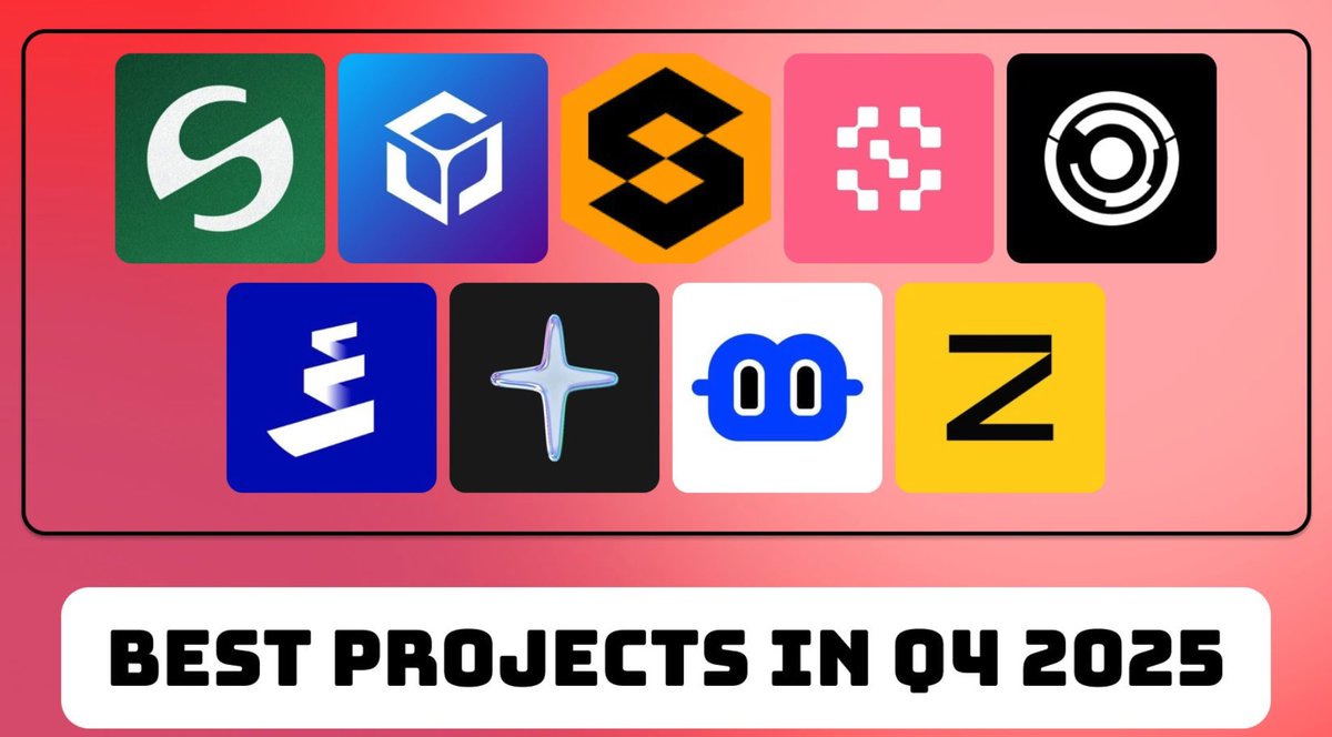 叼毛们，今日继续分享2025 Q4 最值得关注的空投项目清单 🪂

附带老外指南，现在加入还来得及！👇

✤ <a href="/stable/">Stable</a>（融资 $28M）
📘 指南：x.com/alphabatcher/s…

✤ <a href="/Polymer_Labs/">Polymer Labs 🛜</a>（融资 $26.6M）
📘 指南：x.com/asedd72/status…

✤ <a href="/SentientAGI/">Sentient</a>（融资 $85M）
📘 指南：x.com/Faycytw/status…