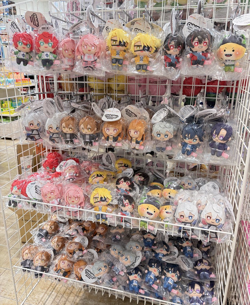 🌟新商品🌟 大人気、『#カラフルピーチ』よりChibiぬいマスコットの