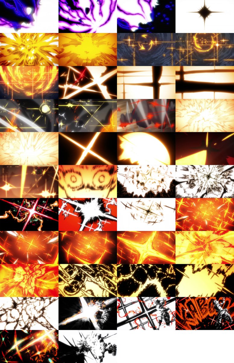 COOL IMPACT AND EFFECT FRAMES FROM THE 8X4 OF MHA 🔥
#MyHeroAcademia