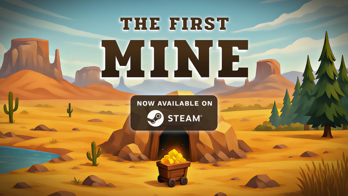 I’m excited to release my first developed game ever. The First Mine is OUT NOW and available on Steam for Windows and macOS. The First Mine is a turn based building, strategy and puzzle game. store.steampowered.com/app/2328840/?u…

#IndieGame #StrategyGame #PuzzleGame #CasualGame