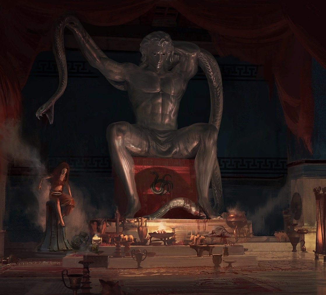 unconquered_sol's tweet image. Temple of Pythian Apollo 
— Hugo Puzzuoli (2018)
