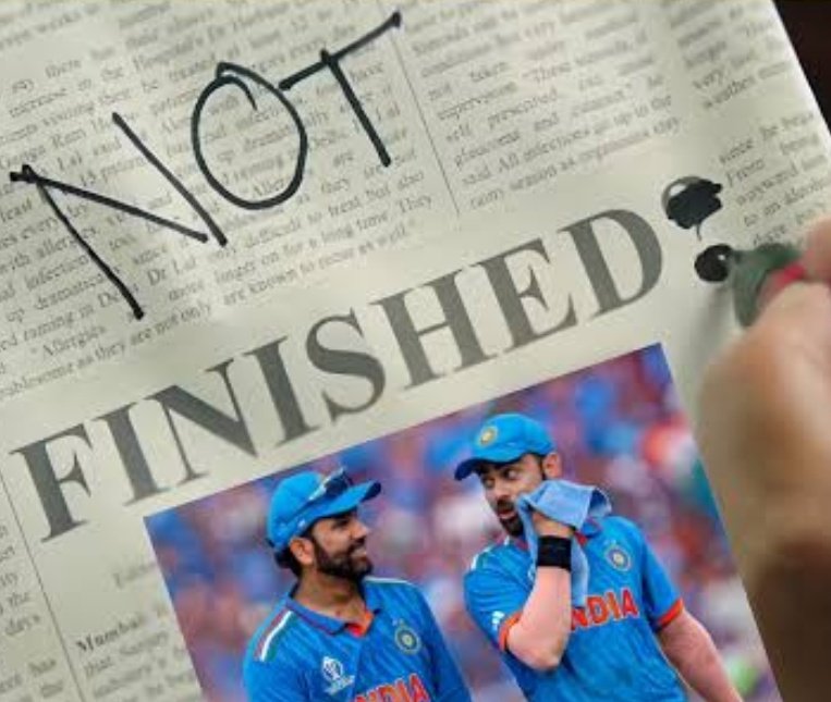 45rsingh's tweet photo. To The Selectors !!!!!!
They are not going anywhere before 2027 Wc 🎯
#RohitSharma https://t.co/0gqJrFpzuf