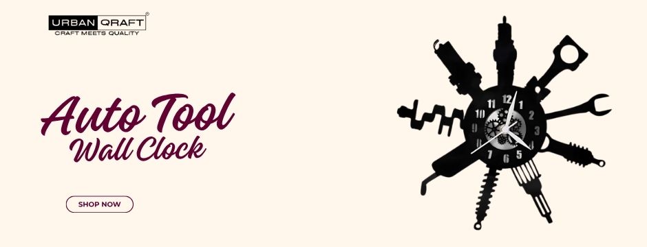 UQraft's tweet image. Auto Tool Wall Clock 12″ Wall Clock, Black
#AutoTool
#GarageClock
#mechanicdecor
#CarLoversGift
#autoshop
#GarageWorkshop
#automotivedecor
#carenthusiast
#toolwall
#mancavedecor
facebook.com/share/p/1CEb8c…