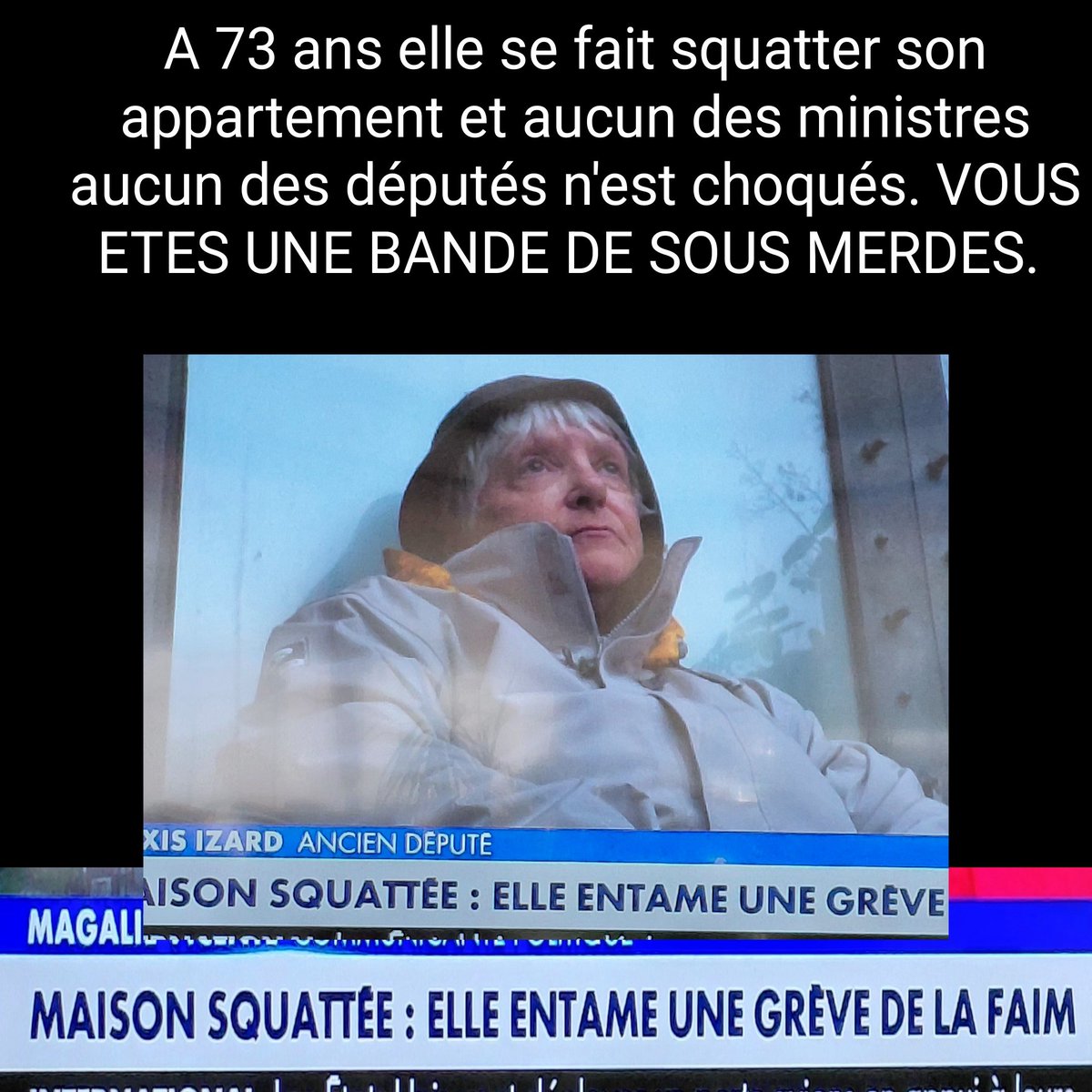 casburettes's tweet image. LES DÉCIDEURS BANDE DE POURRITURES, 💩