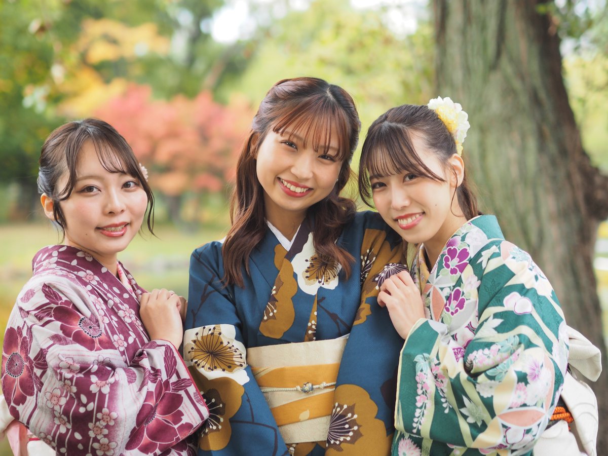10月25日スタジオエス着物撮影会
モデル：えなさん、まおさん、ruruさん
場所：中島公園

久々に撮影会に参加しました。
とても艶やかな着物姿の3人のモデルの方々でした。
皆様ありがとうございました。

#スタジオエス
#所属事務所モデル本人以外二次使用禁止