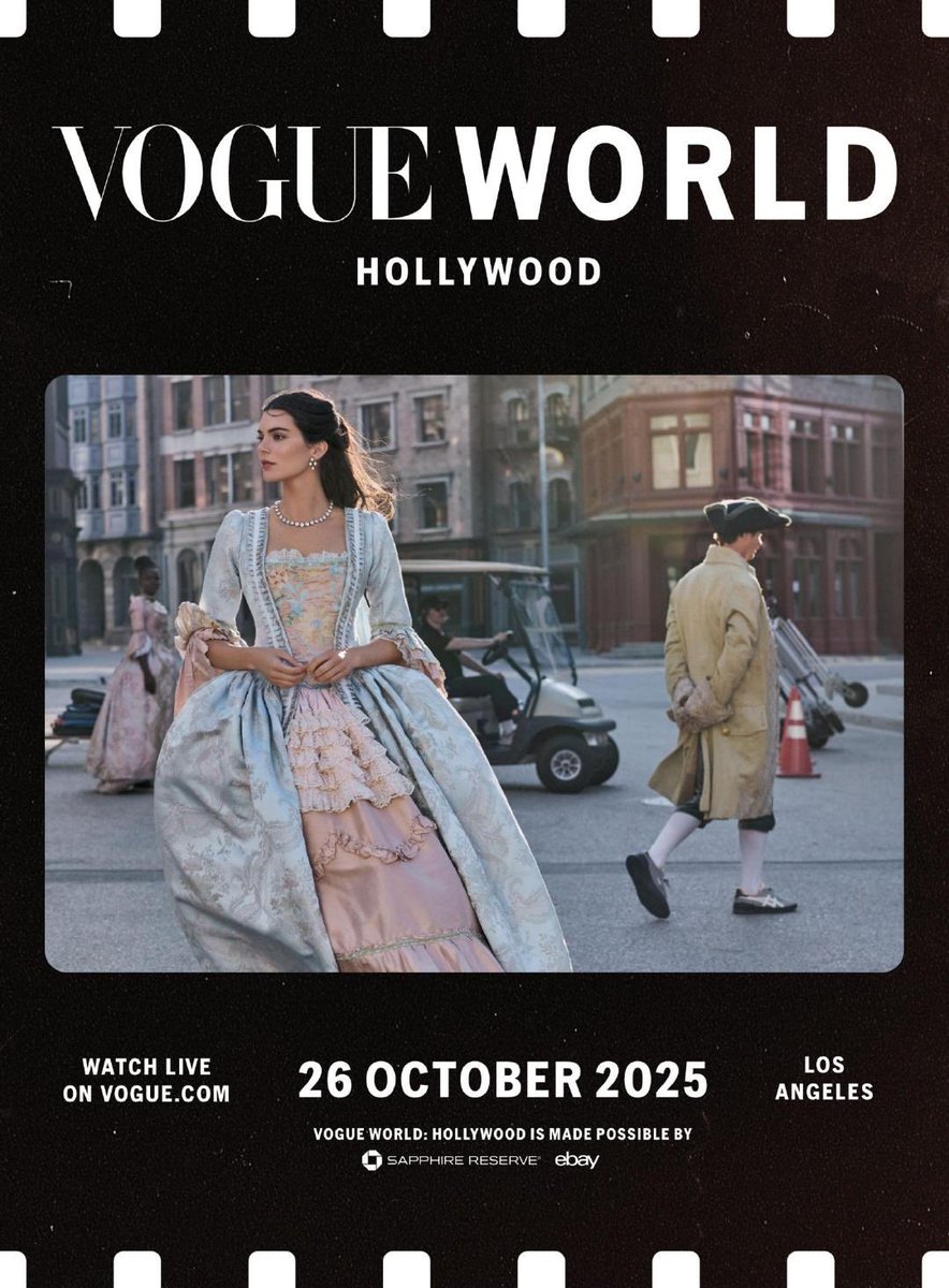 taeguide's tweet photo. [INFO] Kim Taehyung is flying to Los Angeles, to attend Vogue World 2025: Hollywood on October 26 2025 

Fashion’s most anticipated and biggest event, Vogue World: Hollywood will celebrate the rich conversation between film and fashion 

TAEHYUNG GOES TO HOLLYWOOD
#TaehyungxVogueWorld  
 #VogueWorld
