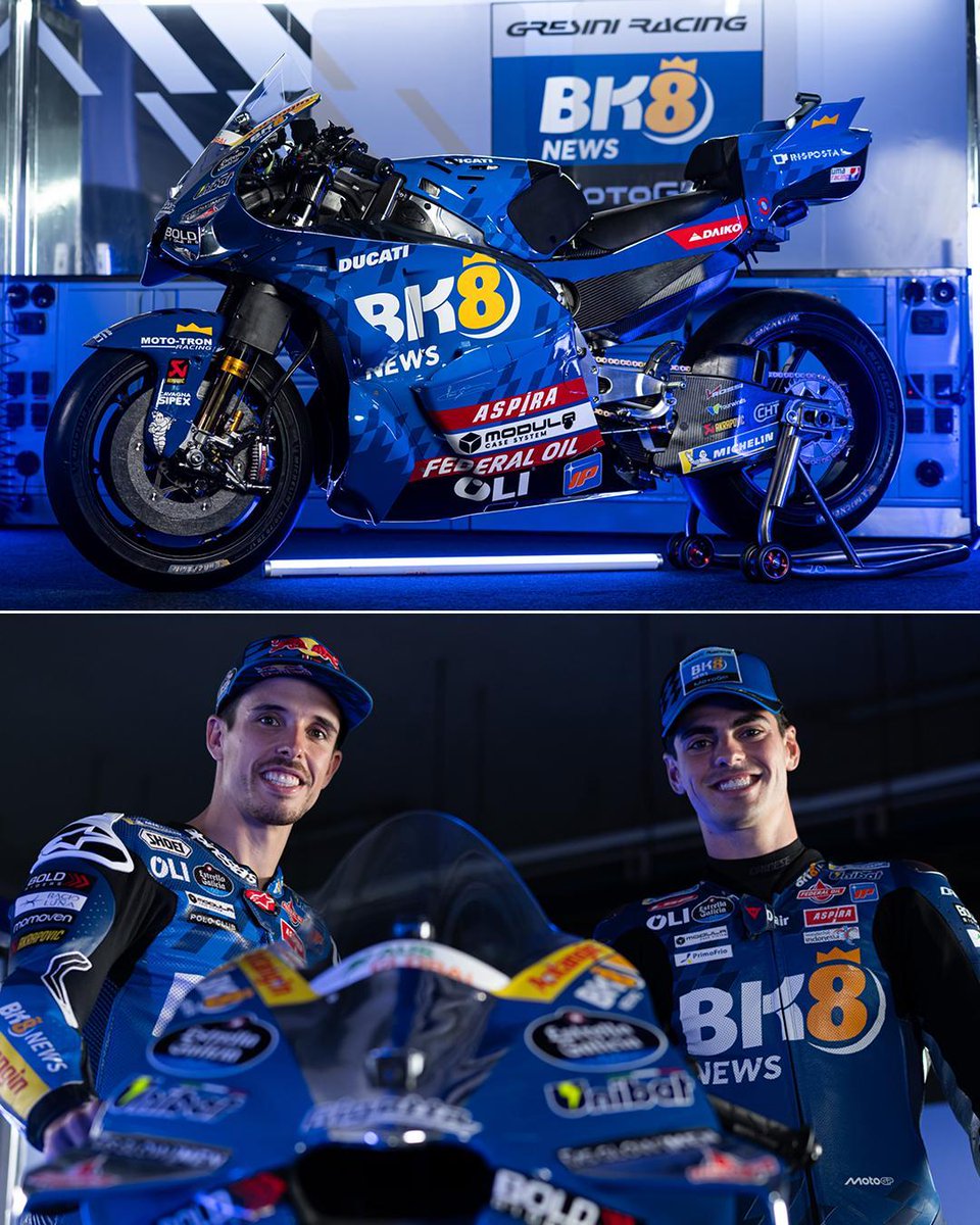 crash_motogp's tweet photo. A special livery for Gresini tomorrow 👀🔵

#MotoGP #MalaysianGP https://t.co/GplEpbMX7F