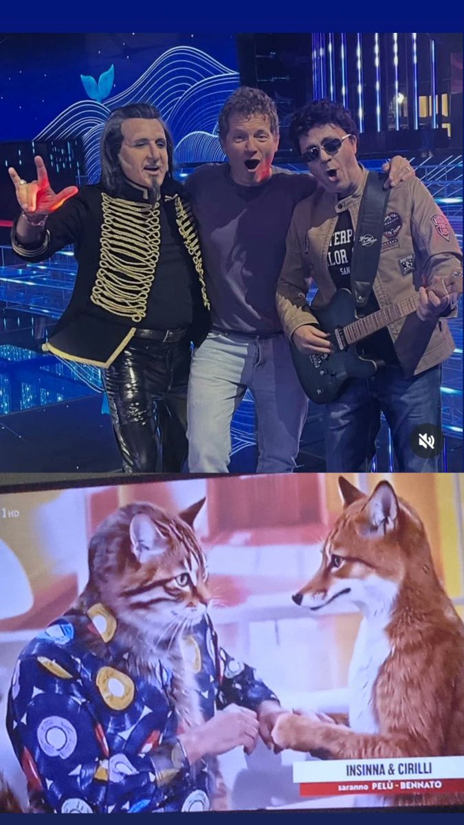 ZicaEliana's tweet photo. 🎶Non capita tutti i giorni di avere 2 Gradi Artisti🎶2 Talentuosi che si fanno"in 4 per noi"🎶🤩Eh sì!I MITICI #GabriFla ogni Venerdì sera,oltre a loro stessi,portano sul palco di #taleequaleshow altre 2 identità!
Che Squadra ROCK @insinnaflavio #GabrieleCirilli #MatteoBecucci🤟 https://t.co/7kTNPiW6jL