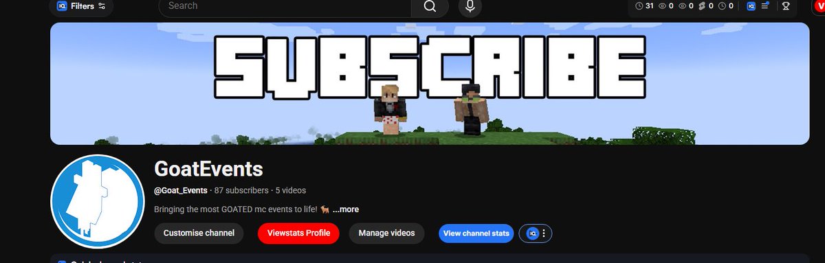 GOATmc_Events's tweet image. 5 HOURS TO GO! 🦑 

Until the scuffed games is fully out!! You should be hyped! GOATs first video!! ‼️ 

See you in 5!! 🚨