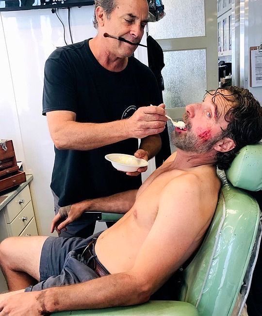 He’s the legend #AndrewLincoln #TWD