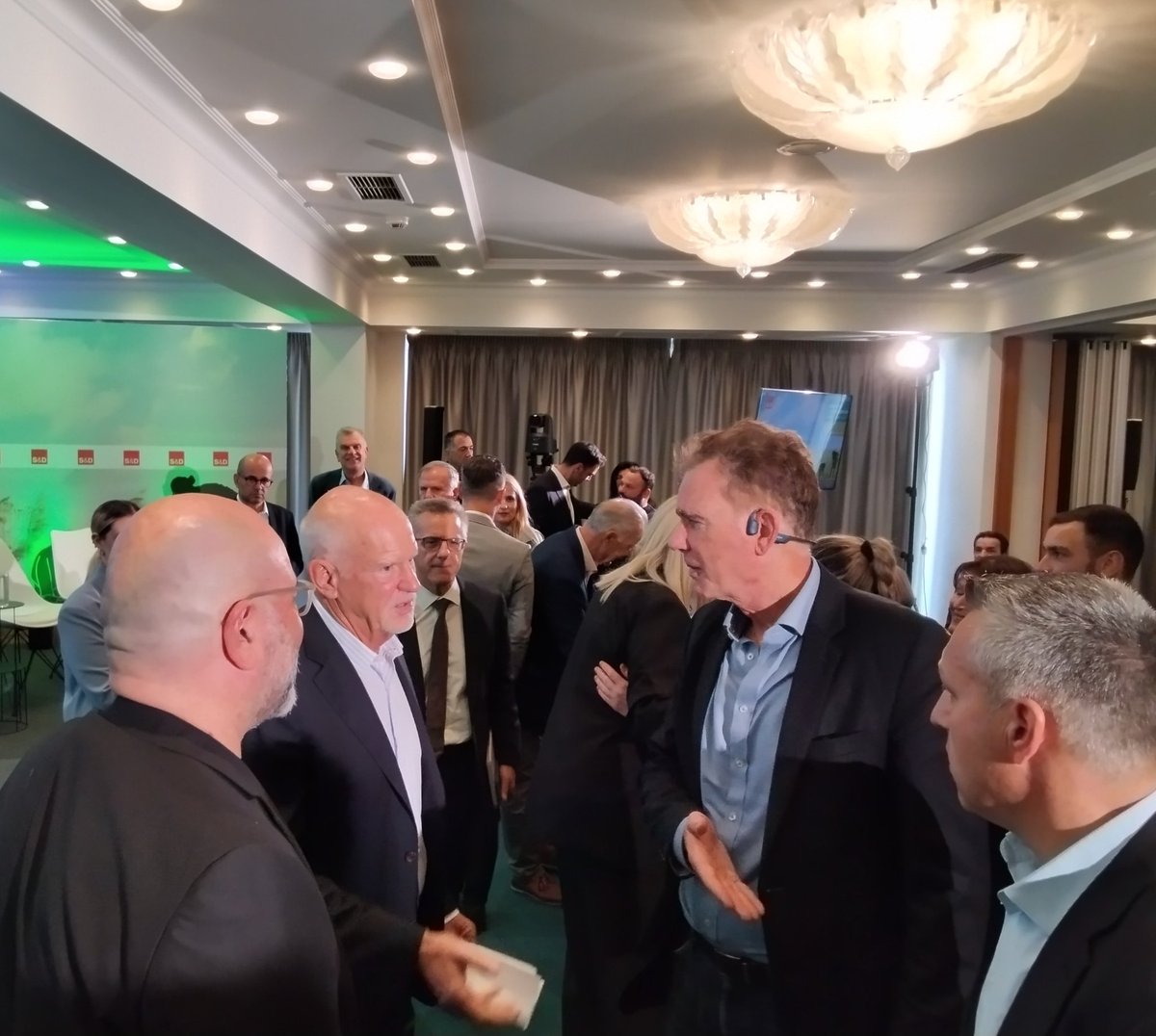 Σήμερα στην εκδήλωση του Σάκη Αρναουτογλου και των S&amp;D με τη συμμετοχή του πρώην πρωθυπουργού, Γιώργου Παπανδρέου για την Ευρώπη της Υπαίθρου