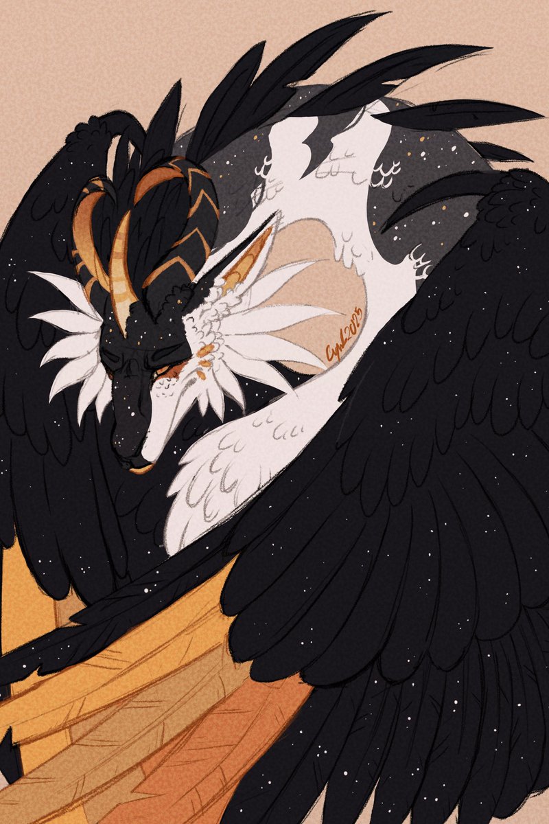 Just_Kawoozo's tweet image. Sketch gift for @vantabats because I fell in love with this design