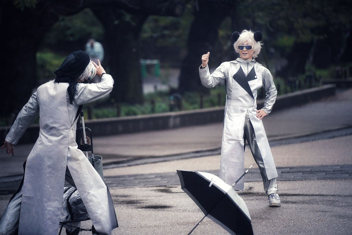 jy_skyadd's tweet photo. 10/25 ヘブンアーティストTokyo
St.Robot's さん
その２

小雨の中、幻と言われている😅St.Robot's（ストロボッツ）さんを見ることが出来ました。☺️

#StRobots
#ヘブンアーティストTokyo https://t.co/JJWTvIyLfr