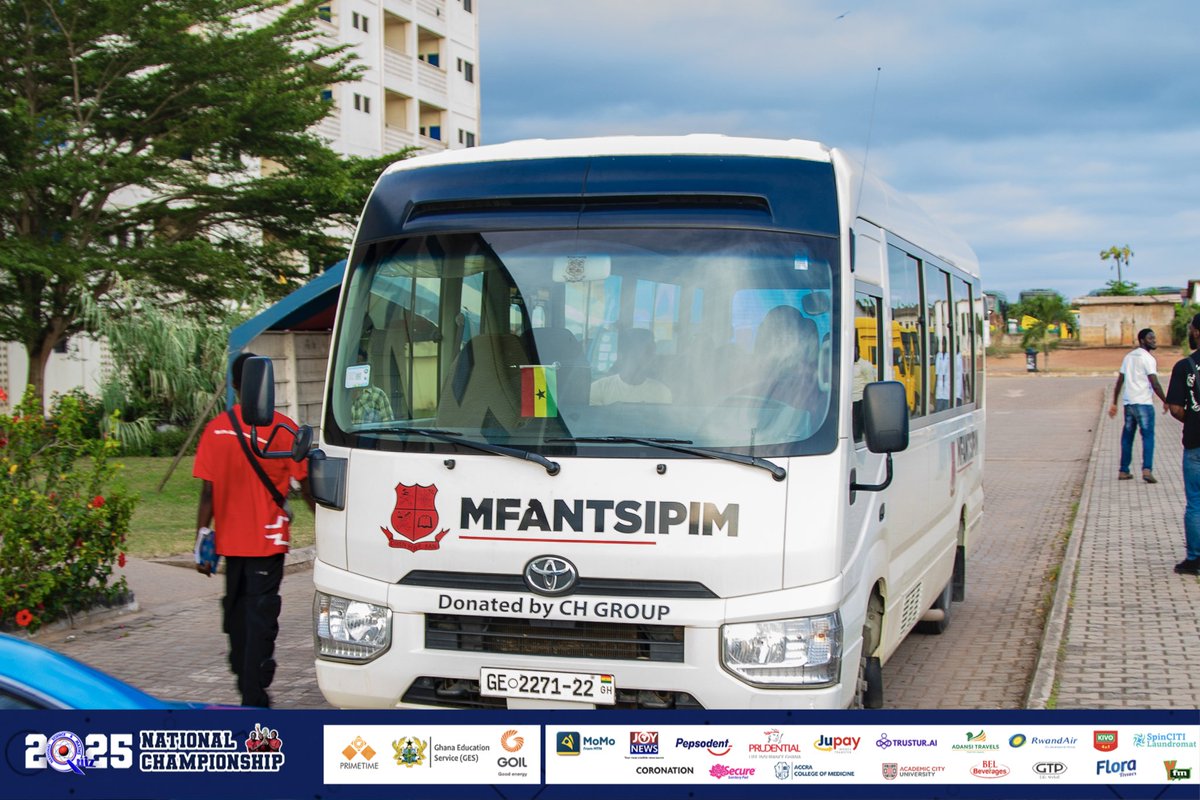 NSMQGhana's tweet image. For all the Saints, and for all the men who walked through the gates of the oldest Senior High School in Ghana, your boys are in! 

The 2024 Champions are in! Welcome, Mfantsipim.

Black and Ready?

#NSMQ2025 #NSMQOneEighth #Primetime