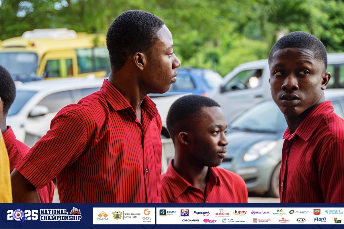 NSMQGhana's tweet image. For all the Saints, and for all the men who walked through the gates of the oldest Senior High School in Ghana, your boys are in! 

The 2024 Champions are in! Welcome, Mfantsipim.

Black and Ready?

#NSMQ2025 #NSMQOneEighth #Primetime