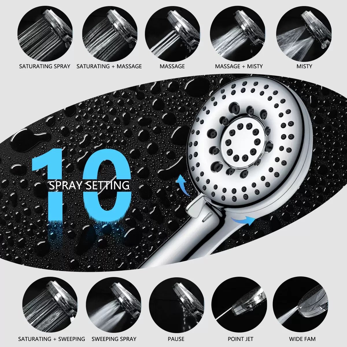 jerrywongstone's tweet image. We are shower head and faucet factory, 18 years experience in manufacturing, focus on shower head, hand shower, shower set, shower accessories, bathroom accessories. Do you like it? Please tell me. 
OEM &amp;amp; ODM Shower Head, Hand Shower, Shower Set, Shower Accessories Factory