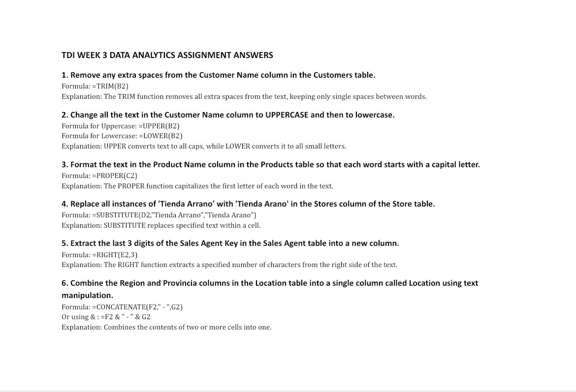 dammy_gr8's tweet image. Week 3 at #TDataImmersed with the #DataFam going deeper into data cleaning, conditional formatting, and lookup functions. Gaining a solid grasp on how to apply conditional formatting, lookup functions to uncover insights and trends. Thanks to @JudeRaji_ @msexcel #DataAnalytics