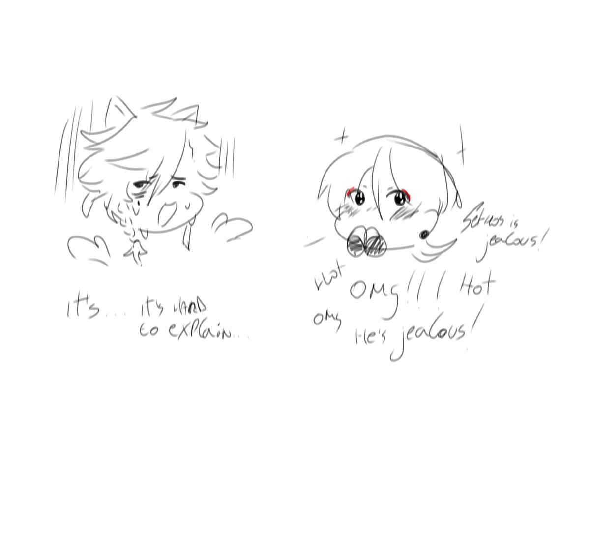 Wipyy (@wipyyartty) on Twitter photo Omggggg jealous Sethos >///<
#scarathos #sethoscara #sethos #scaramouche #wanderer Omggggg jealous Sethos >///<
#scarathos #sethoscara #sethos #scaramouche #wanderer