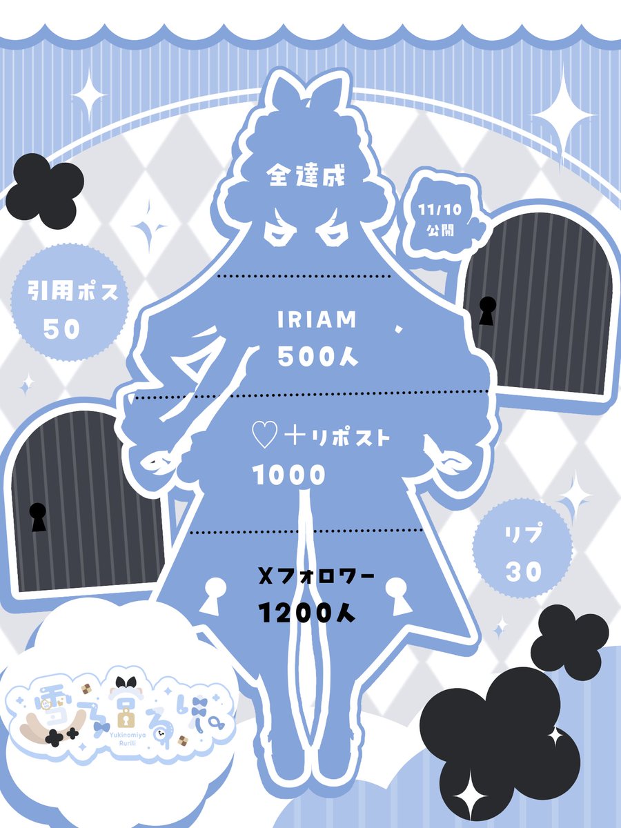 #立ち絵公開チャレンジ 

.⋆𝜗𝜚ふわふわな不思議の国に堕ちてみる？𝜗𝜚.⋆

𖤐·̩͙Challtia所属2期生

🤍ユキヒョウ×不思議の国のアリスモチーフ
🤍絶賛仲良しさん募集中
🤍無償企画不定期開催

IRIAM▶︎ web.iriam.app/s/user/6BOSzeu…

#IRIAM準備中

僕の好きなところたくさん引用で教えて欲し🫶