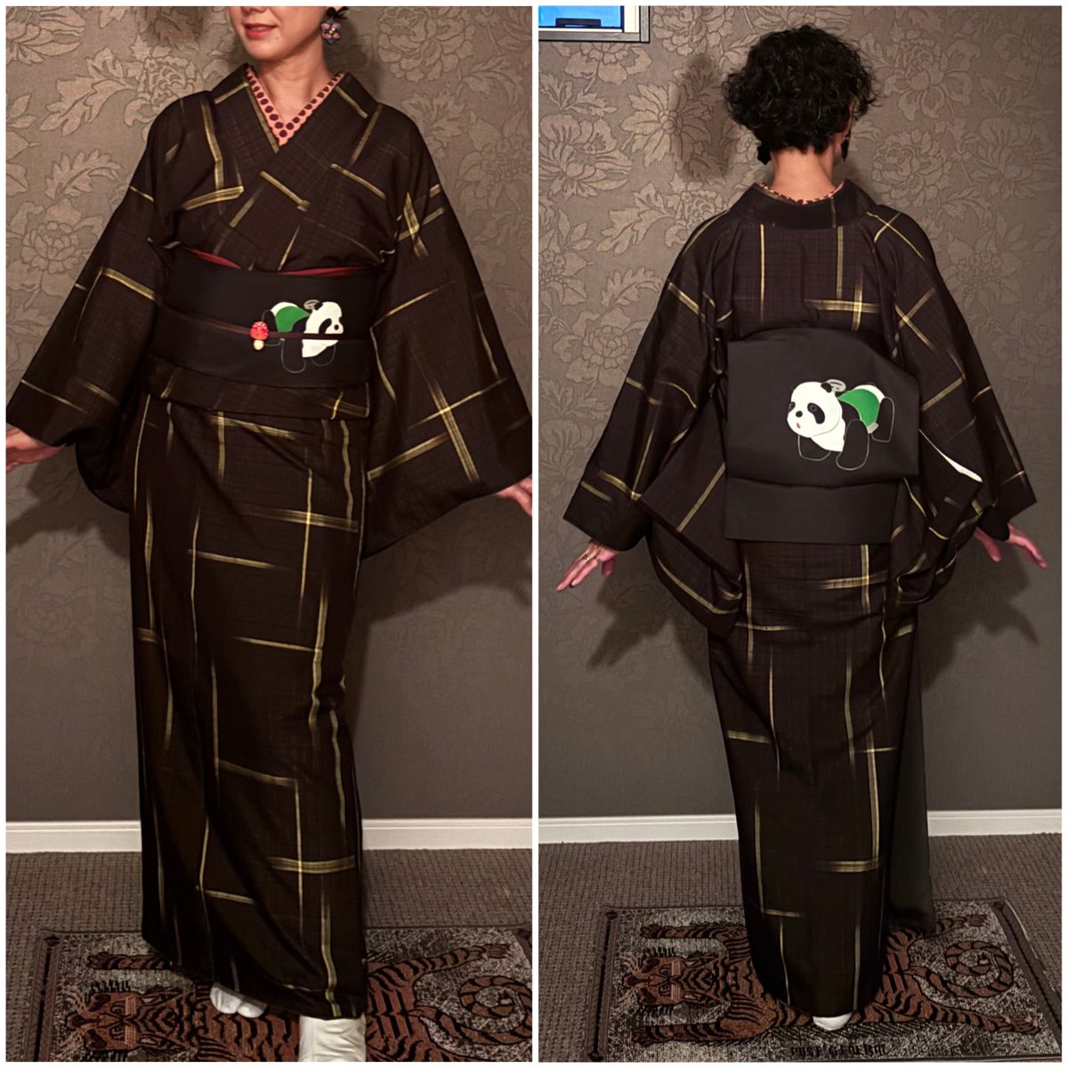 おかいまものくま　和服 Shimashimama on X