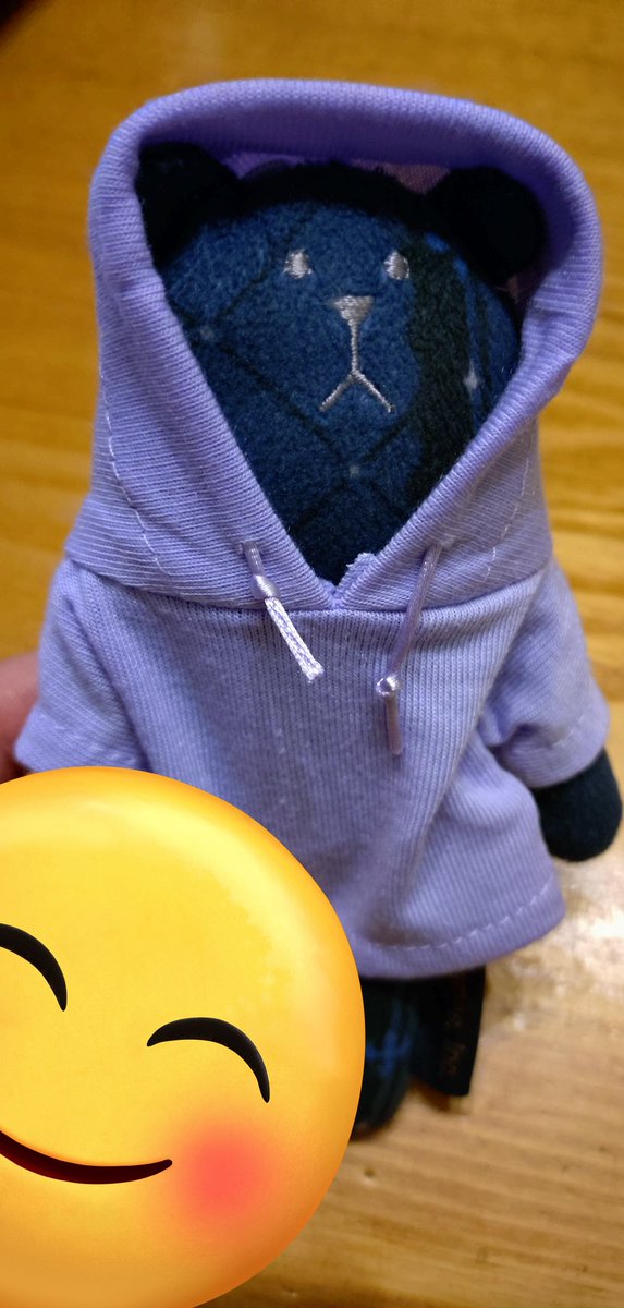 おNewのパーカーも着れた……冬服っぽくて良きでありますね！