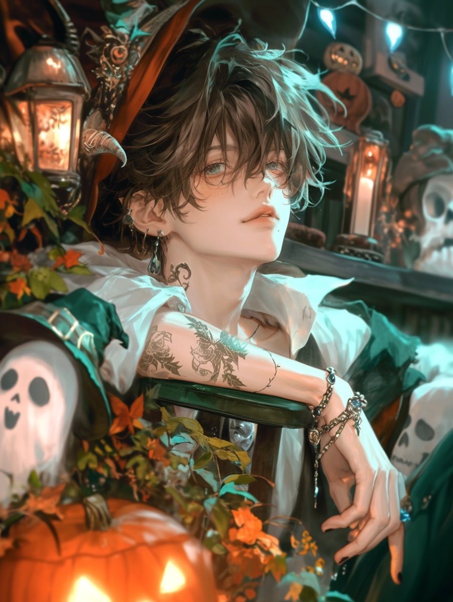 紫苑さん(*´꒳`*)
イケメンハロウィンパーティー参加させていただきます🎃

#イケメンハロウィンパーティー2025